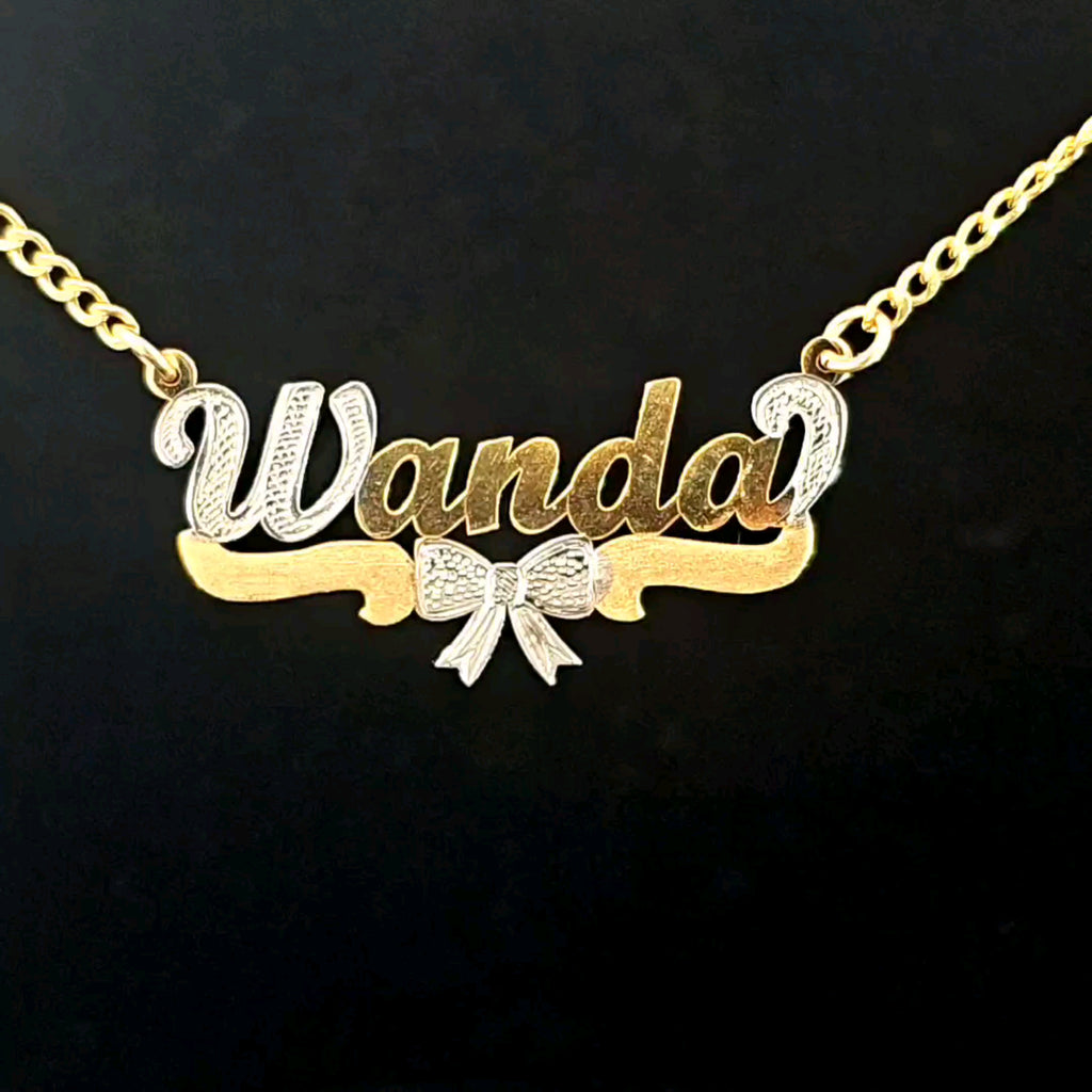 Placa de identificación de diseño personalizado