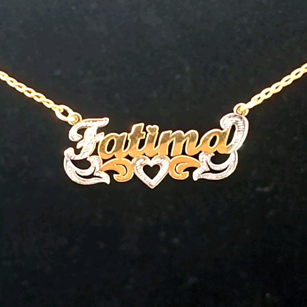 Placa de identificación de diseño personalizado