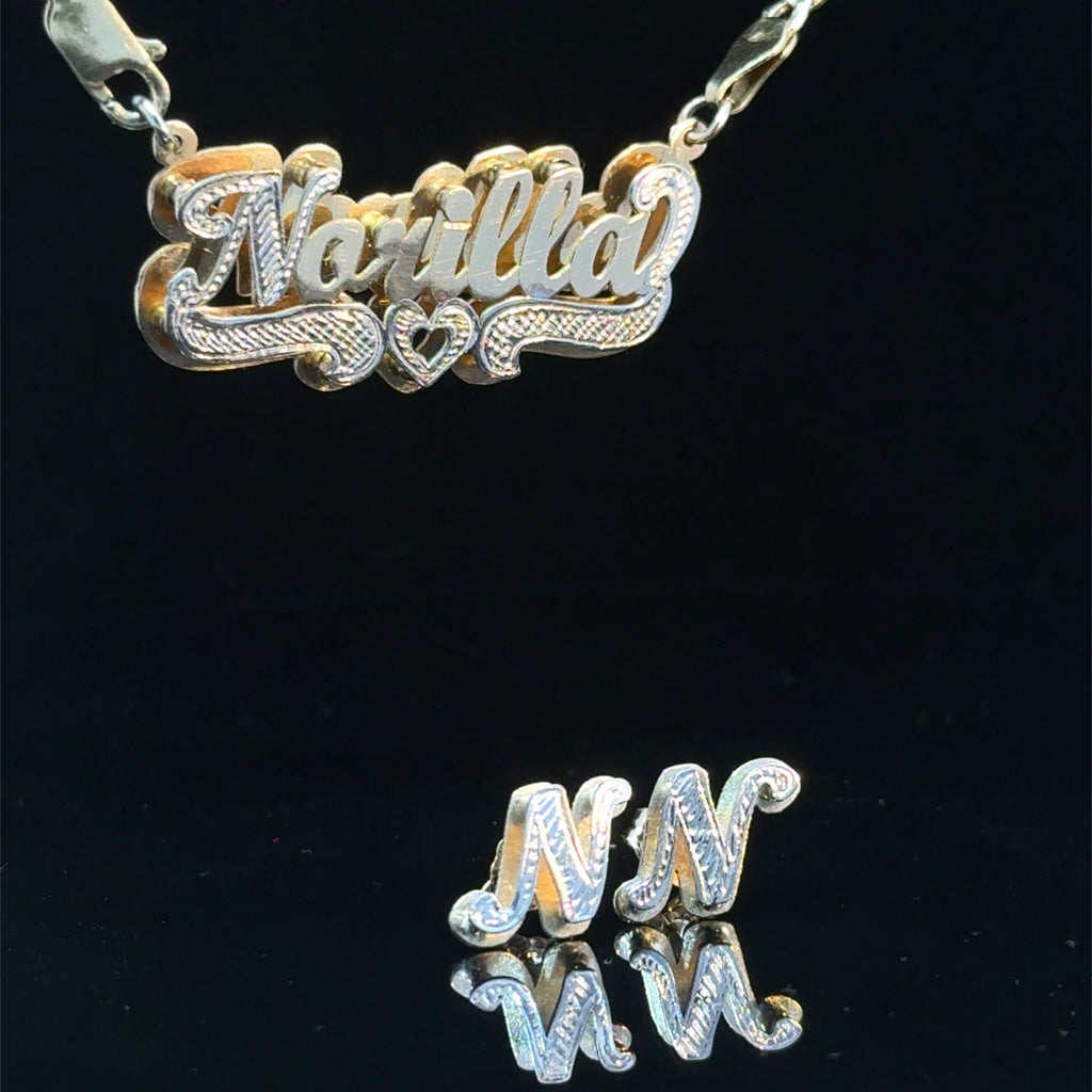 Shadow nameplate set
