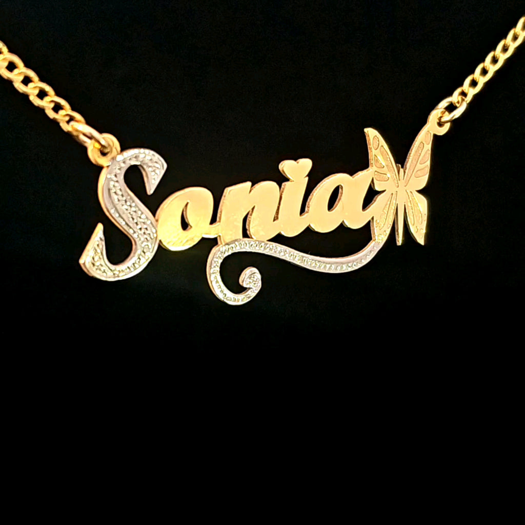 Placa de identificación de diseño personalizado