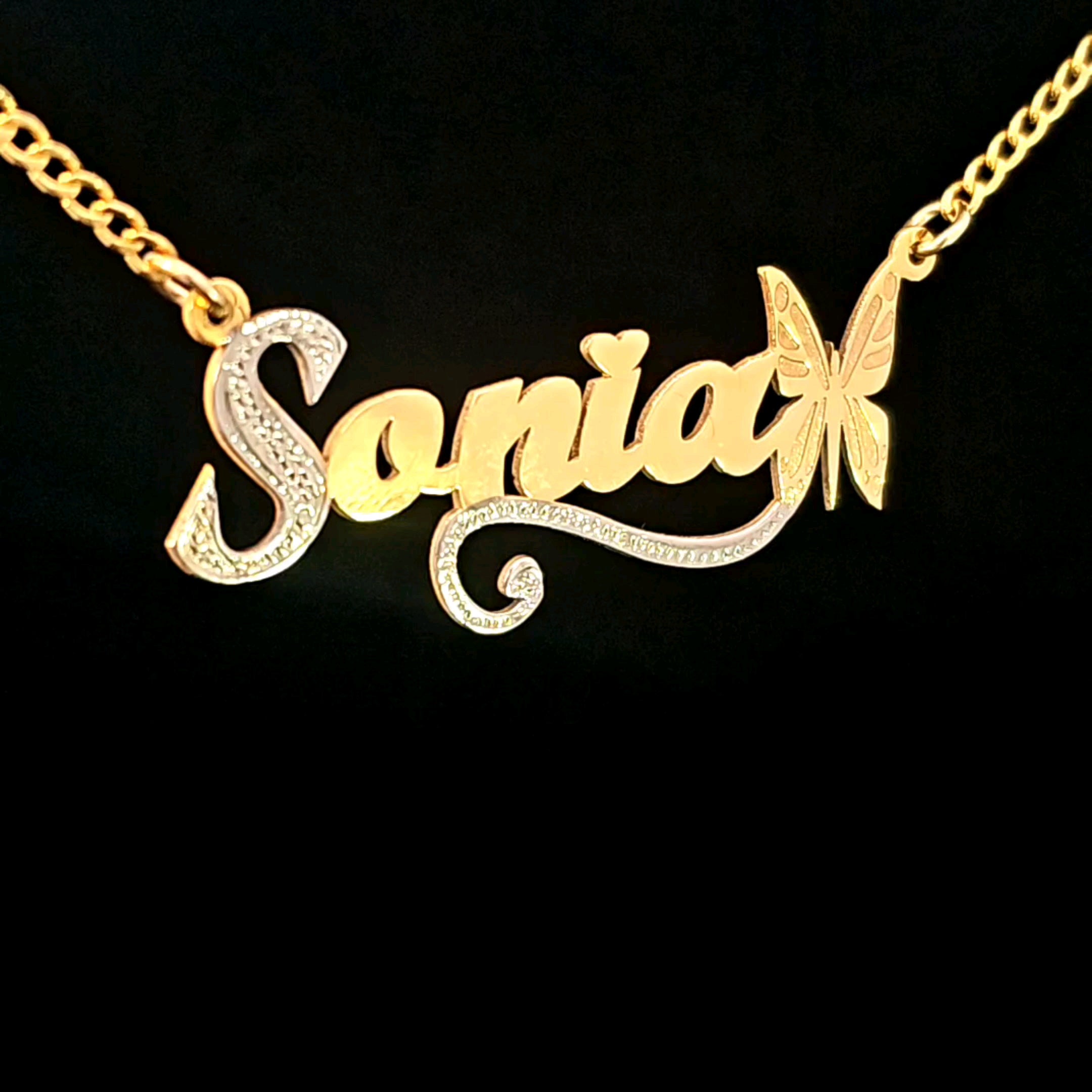 Placa de identificación de diseño personalizado