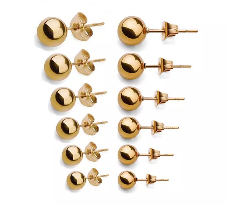 Pendientes de bola