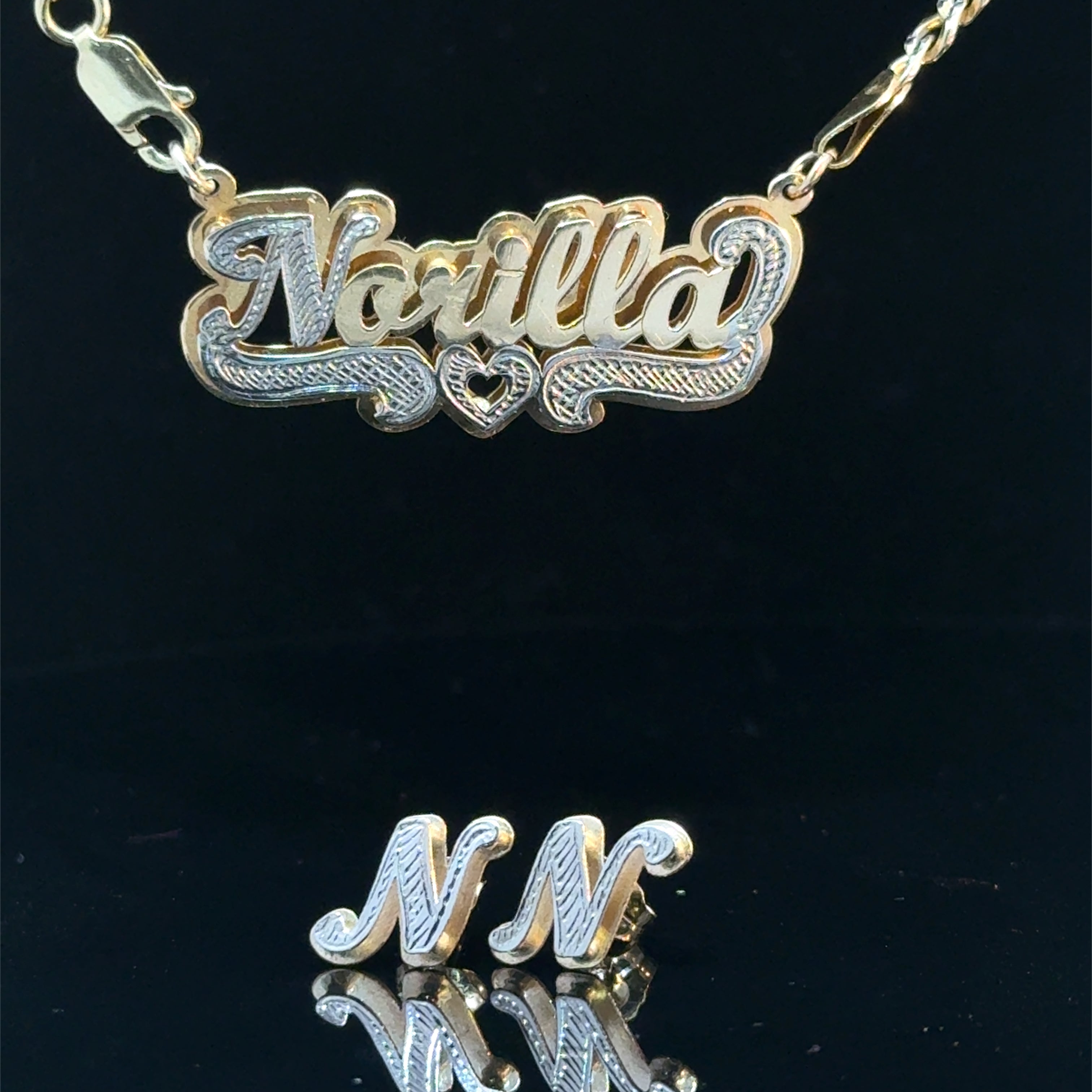 Shadow nameplate set
