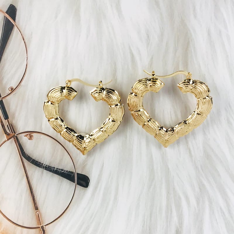 Pendientes de corazón