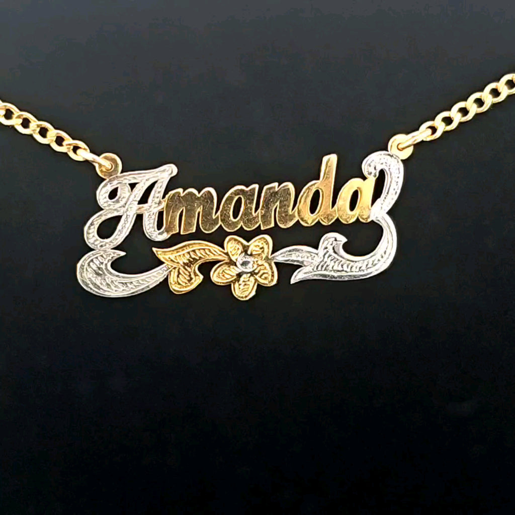 Placa de identificación de diseño personalizado