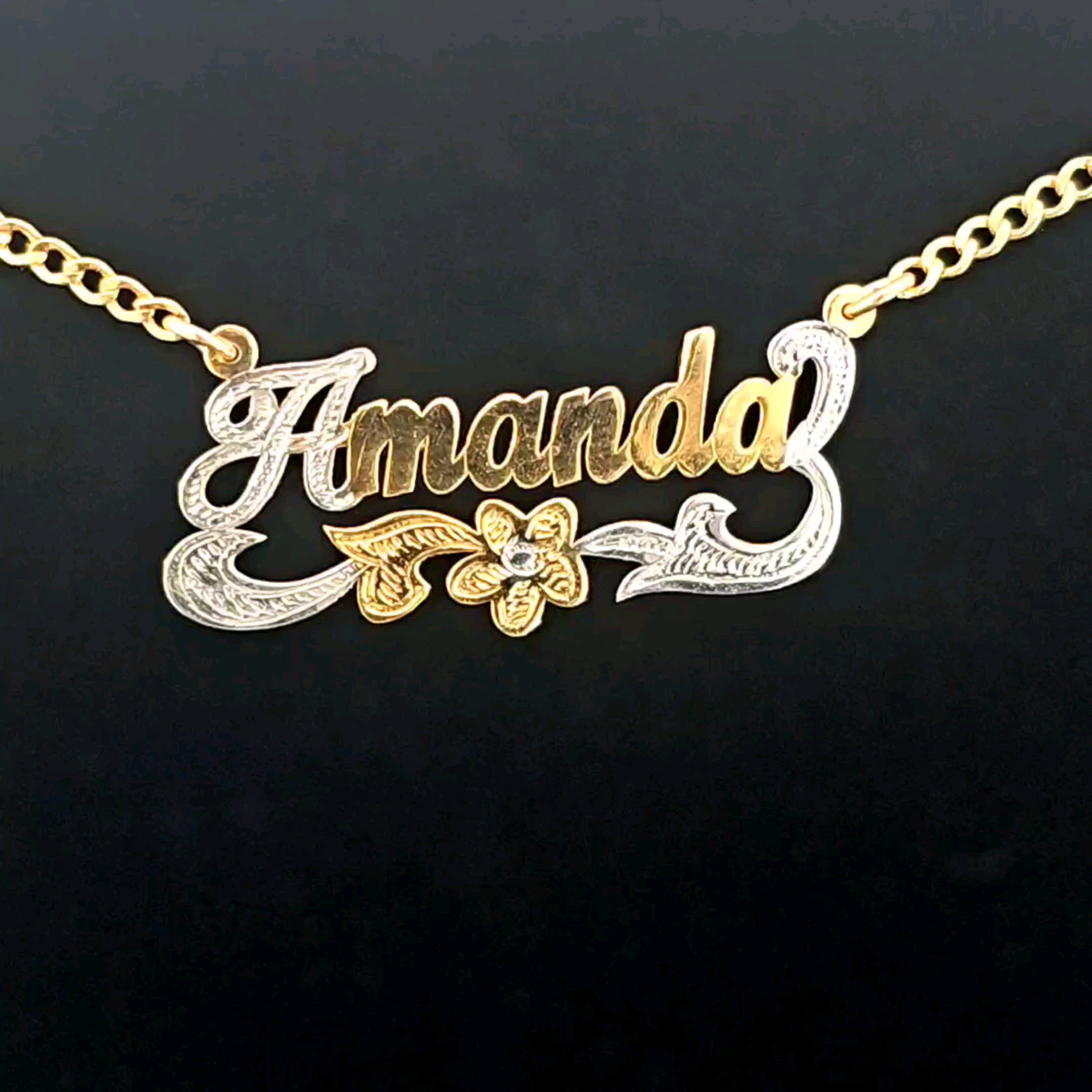 Placa de identificación de diseño personalizado