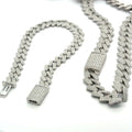 VVS Moissanite Set – Bracelet & Chain