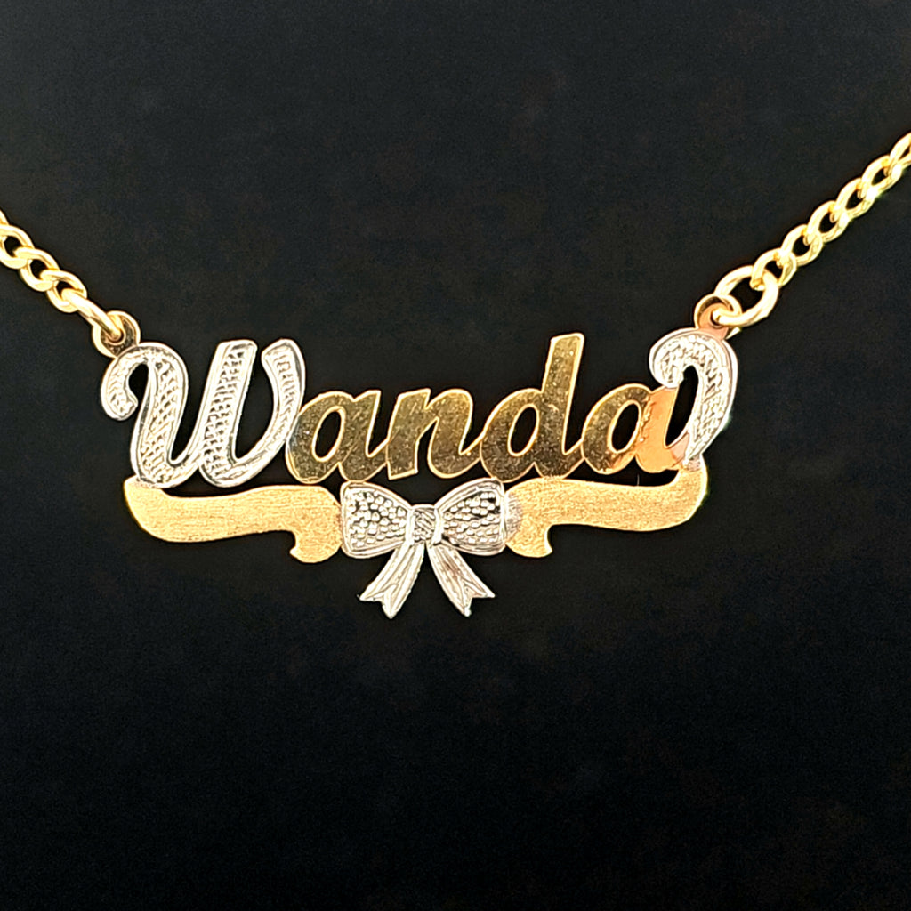 Placa de identificación de diseño personalizado