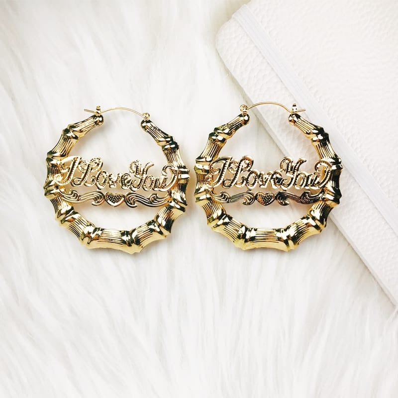 Pendientes “Te amo”