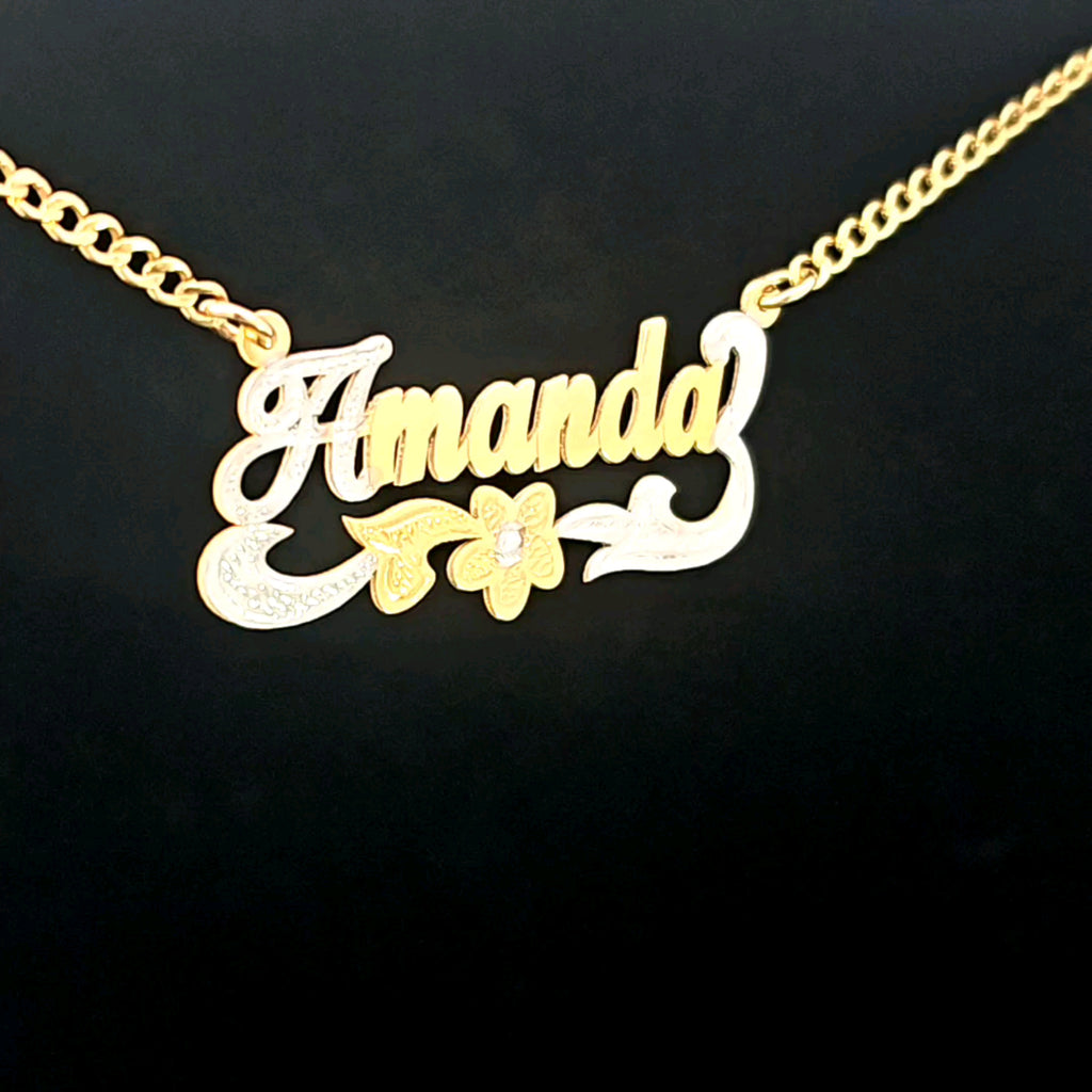 Placa de identificación de diseño personalizado