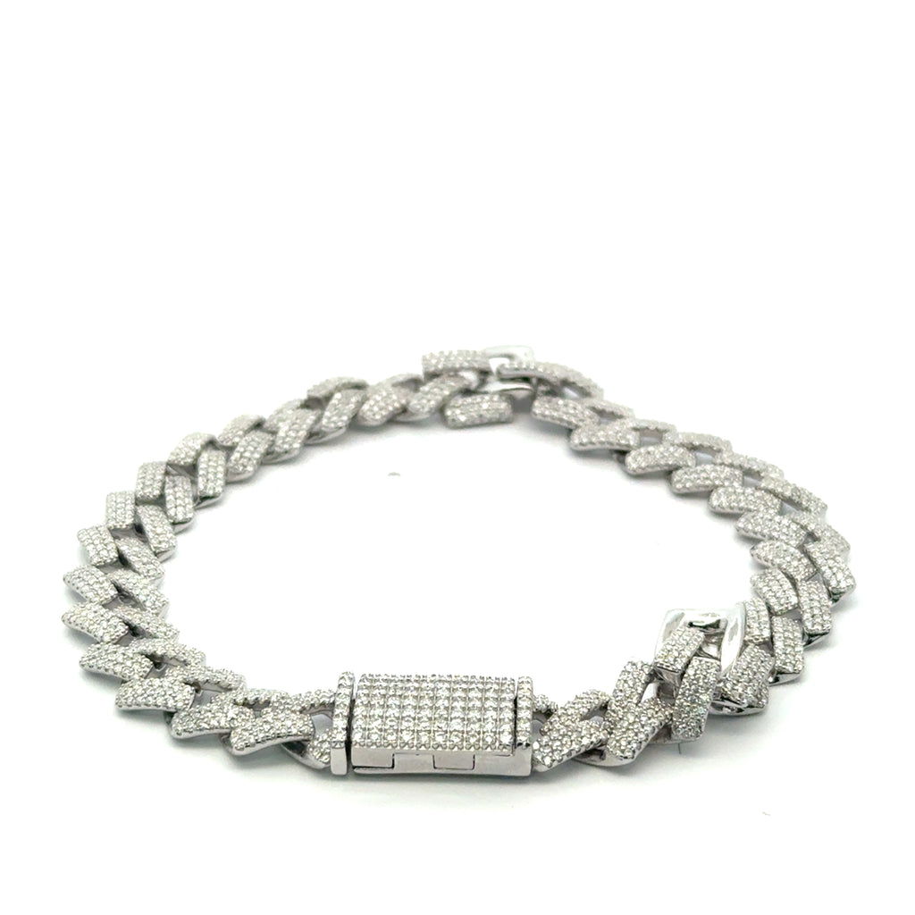 Pulsera de moissanita VVS