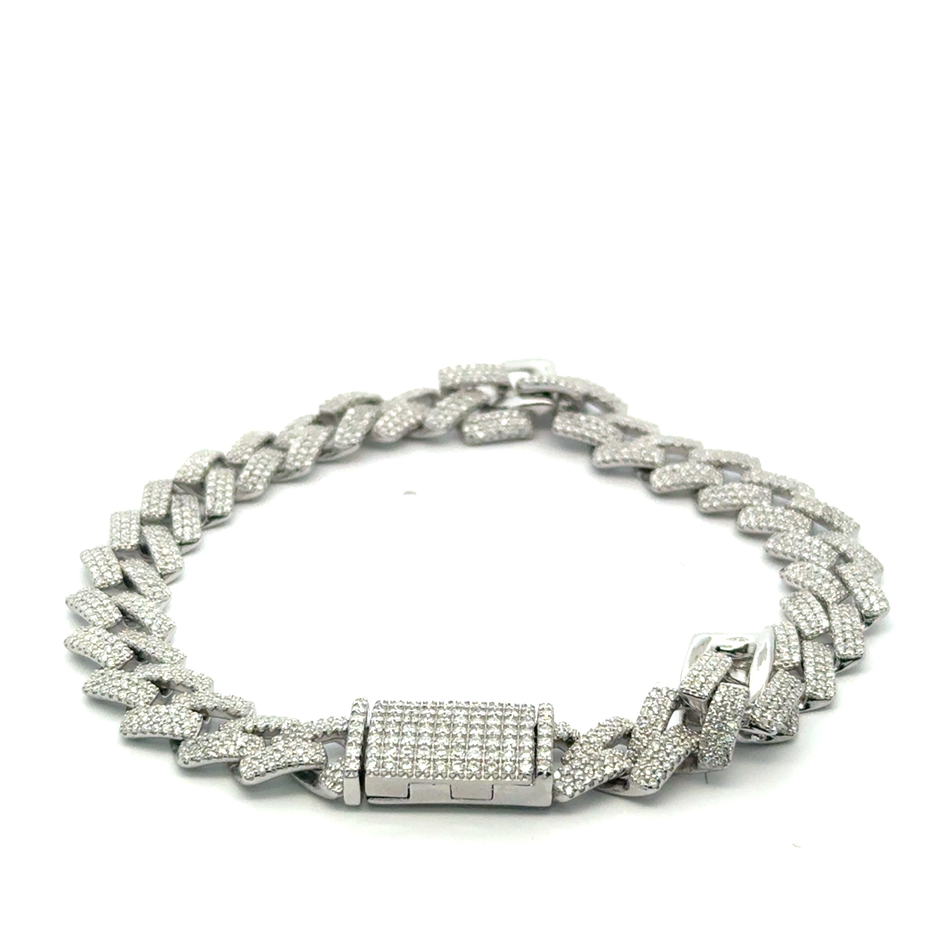 Pulsera de moissanita VVS