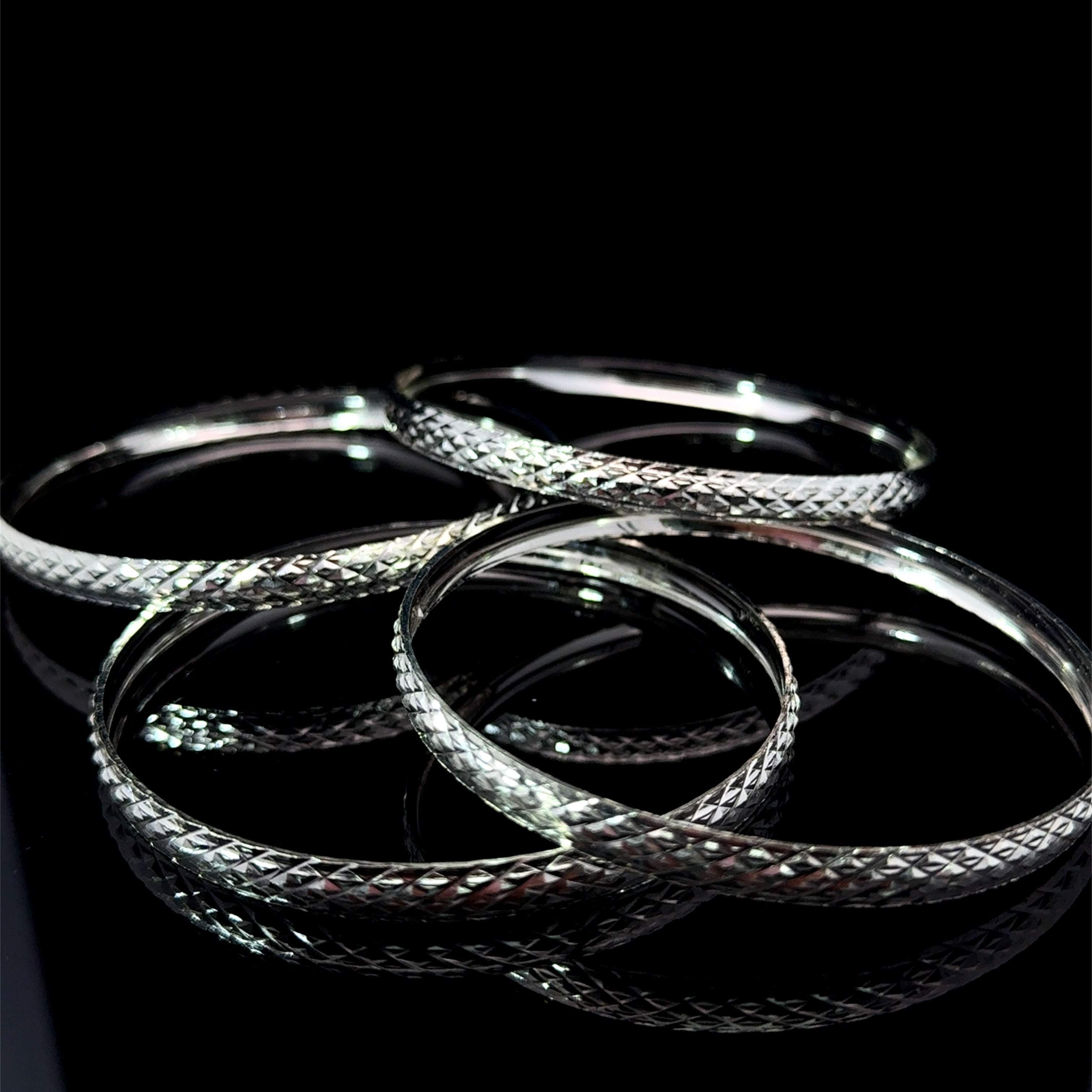 White bangles