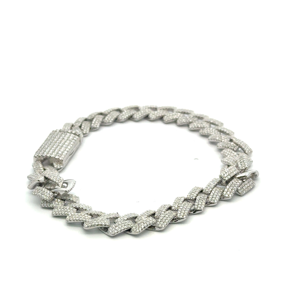 Pulsera de moissanita VVS