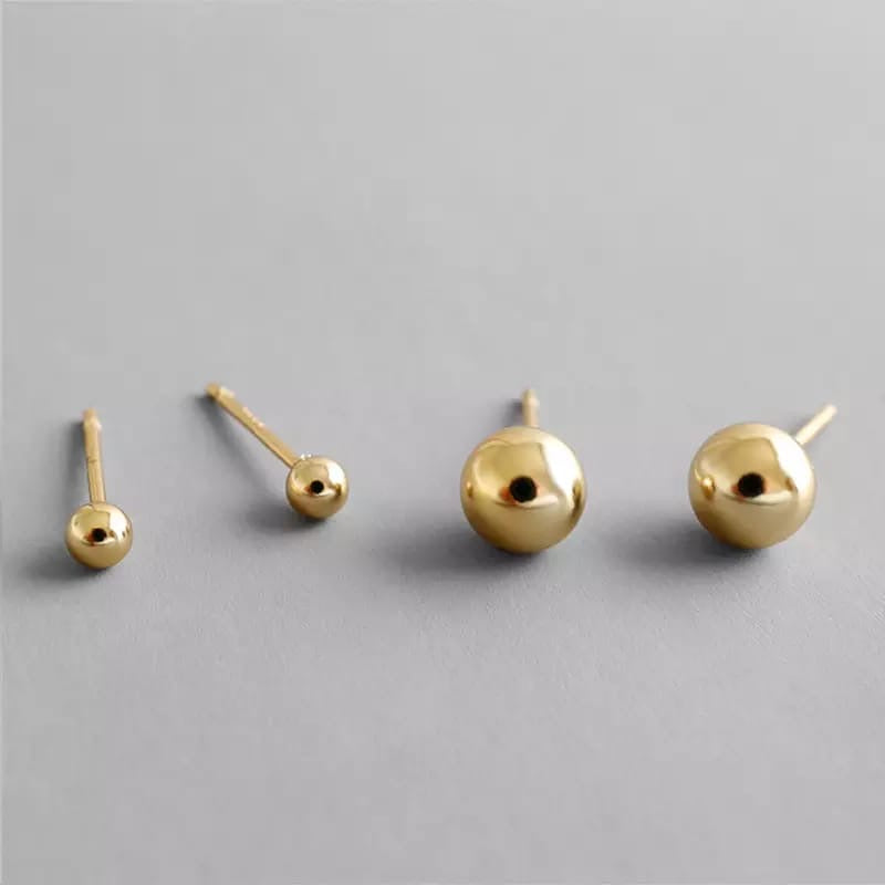 Pendientes de bola