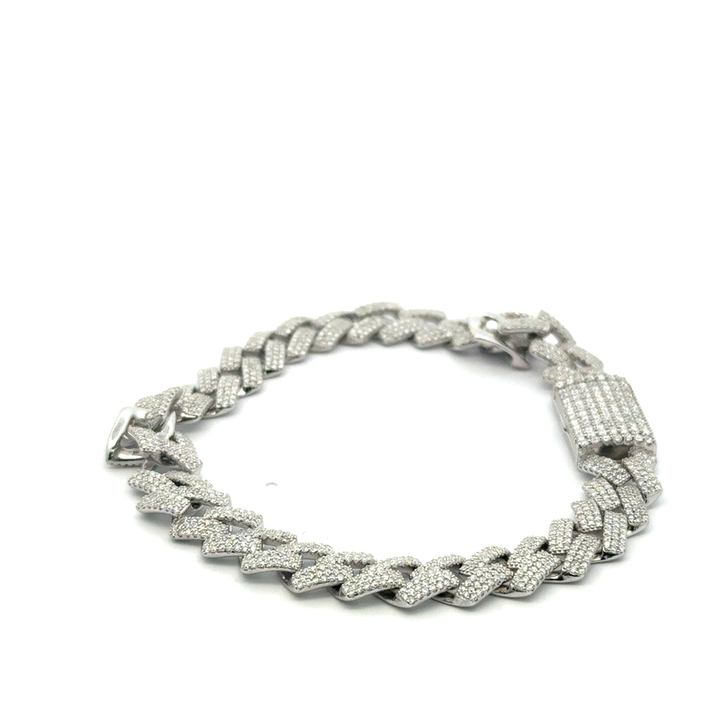 Pulsera de moissanita VVS