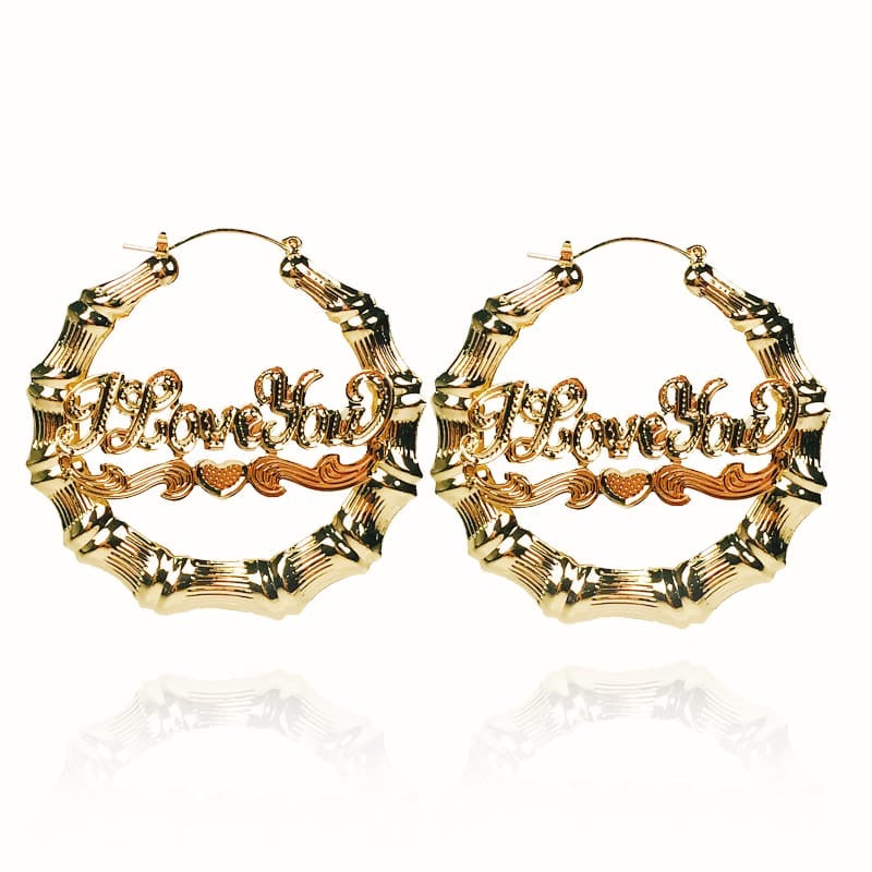 Pendientes “Te amo”