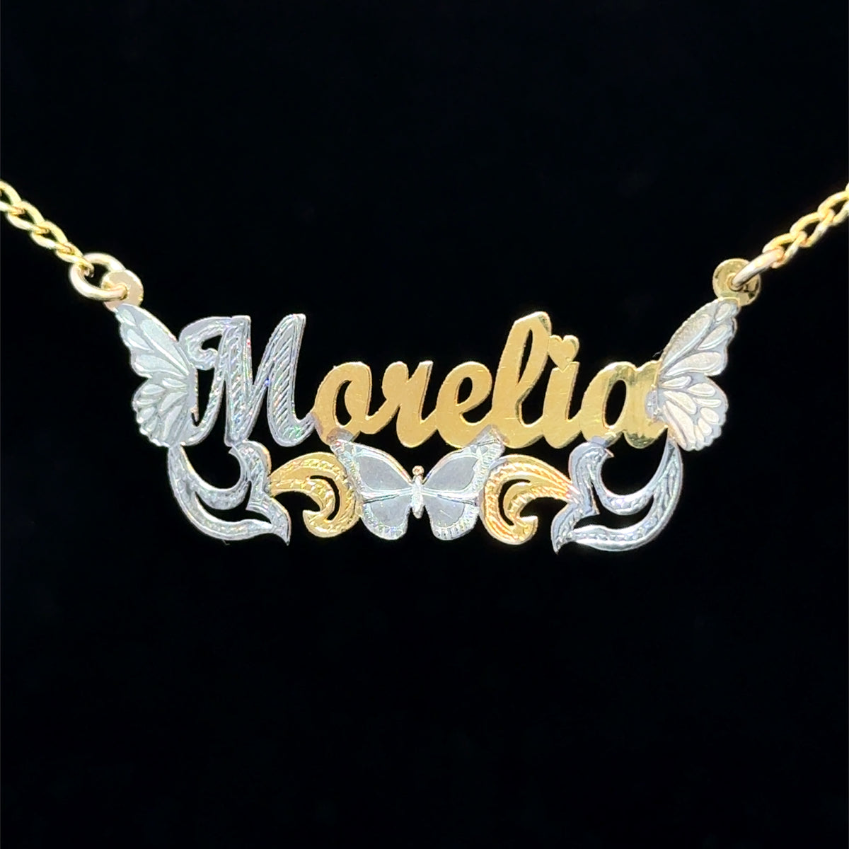 Butterfly Single Nameplate