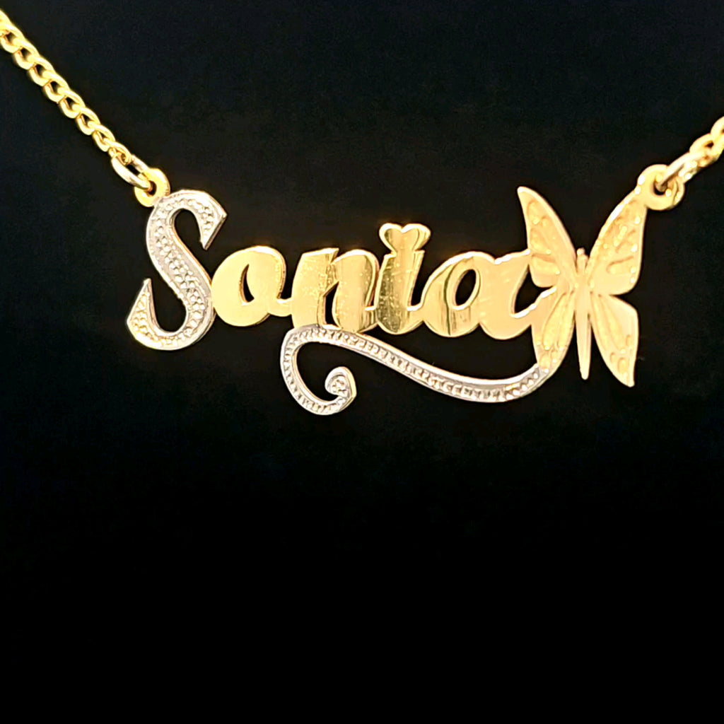 Placa de identificación de diseño personalizado