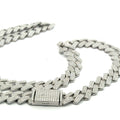 Cadena de moissanita VVS
