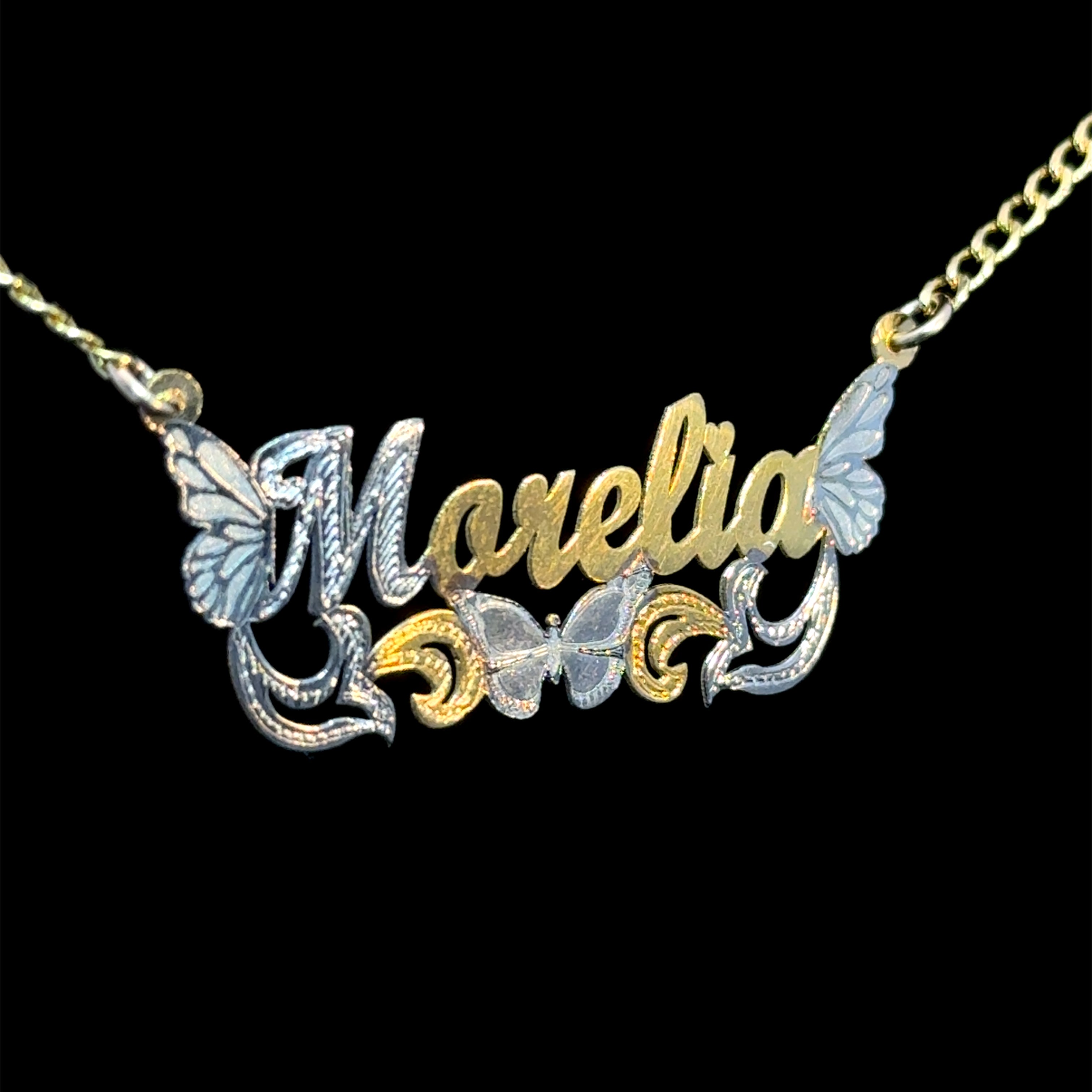 Butterfly Single Nameplate