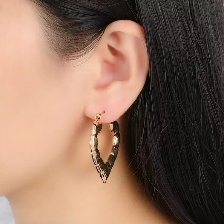 Pendientes de corazón