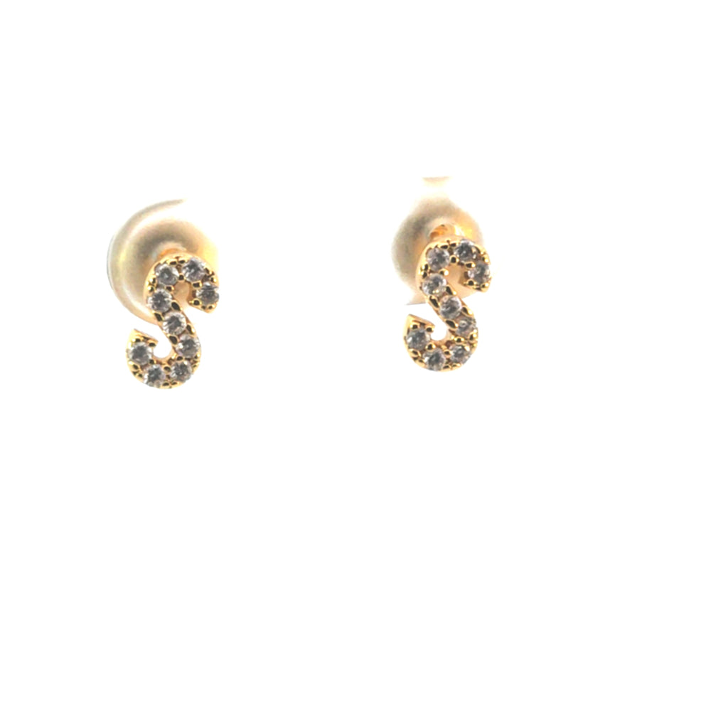 Letter Initial Earring