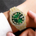 Majestad Esmeralda: Reloj de lujo de oro