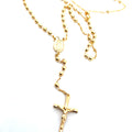 Elegante collar de rosario