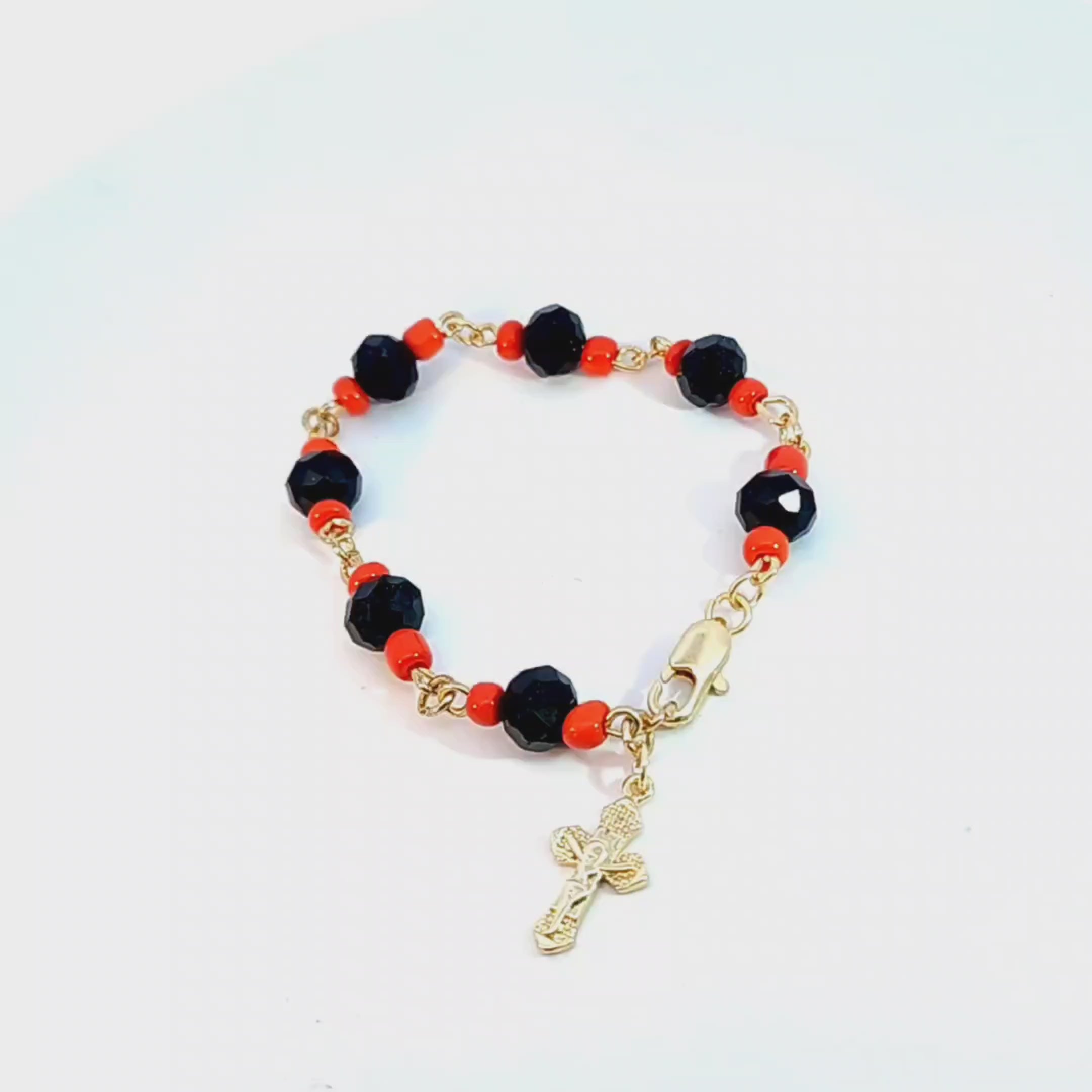Pulsera cruzada para bebé
