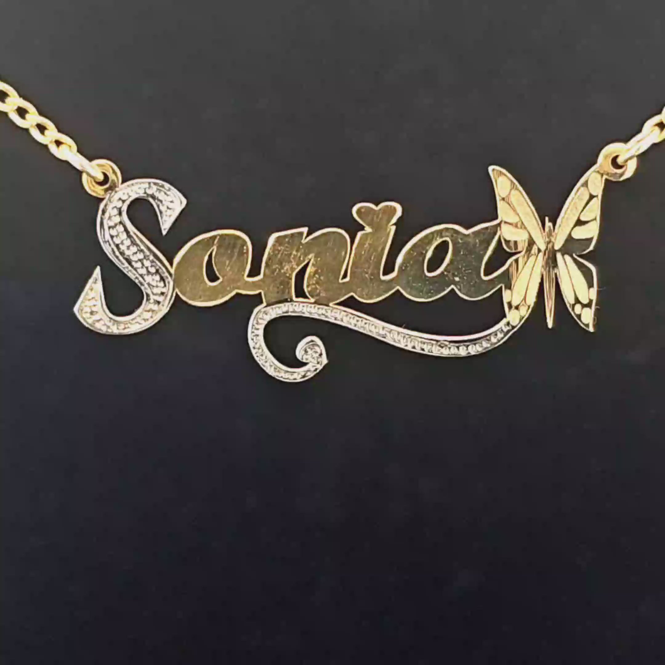 Placa de identificación de diseño personalizado