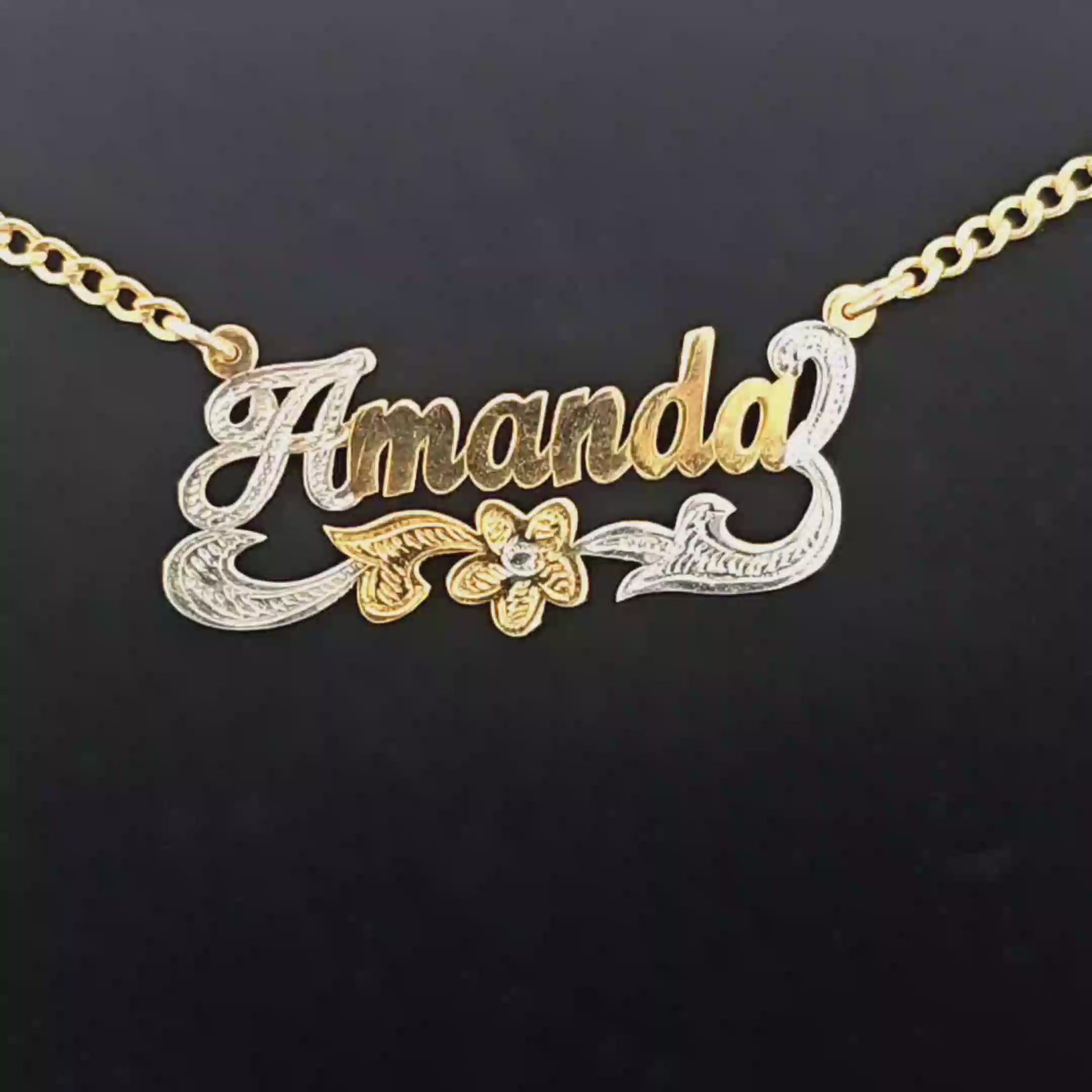 Placa de identificación de diseño personalizado