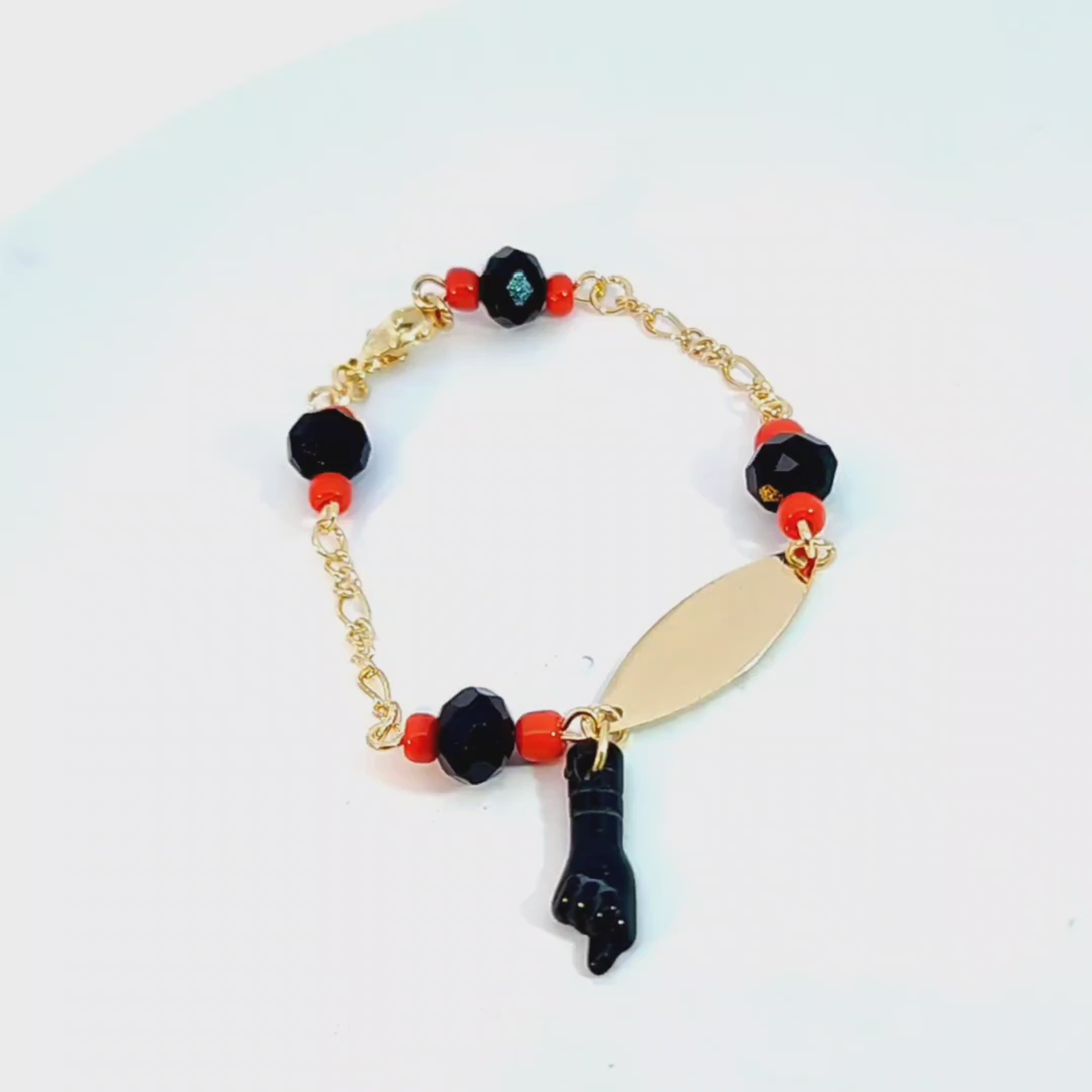 Pulsera de bebé Azabache