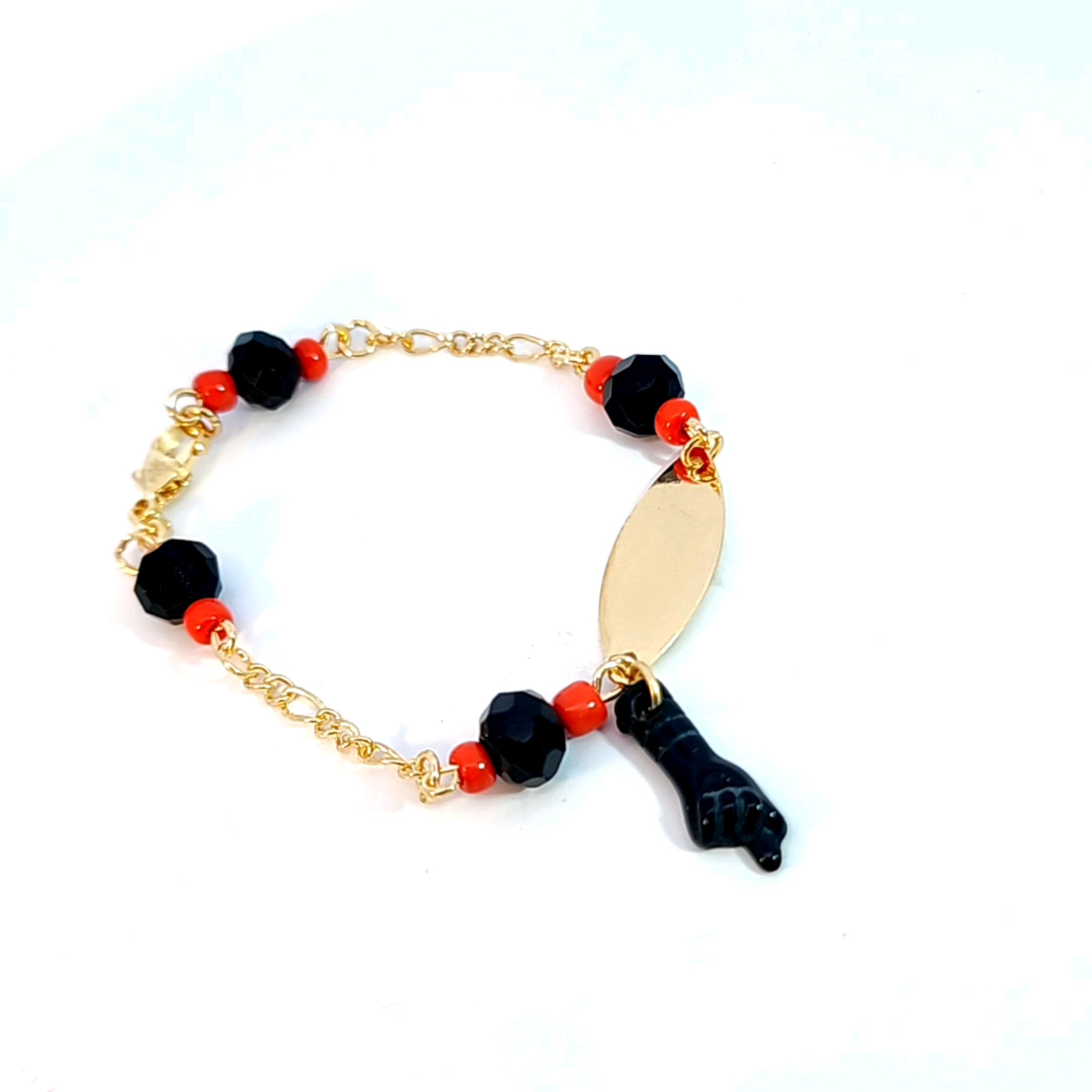 Pulsera de bebé Azabache