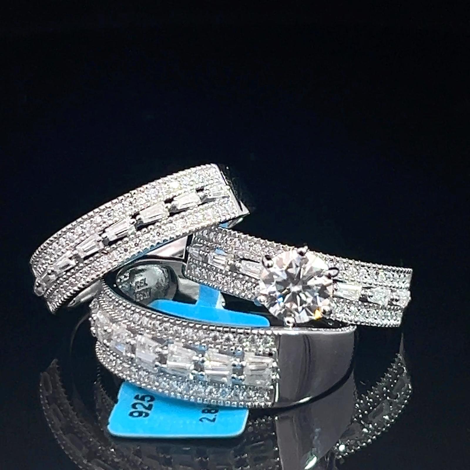 Anillo redondo de 3 piezas