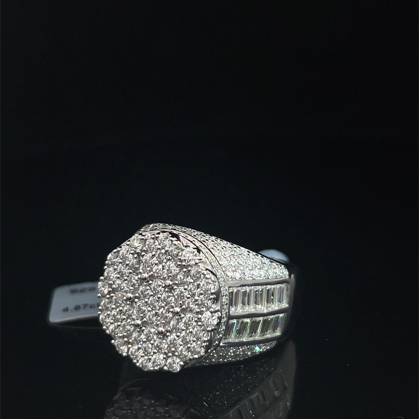 Anillo redondo para hombre