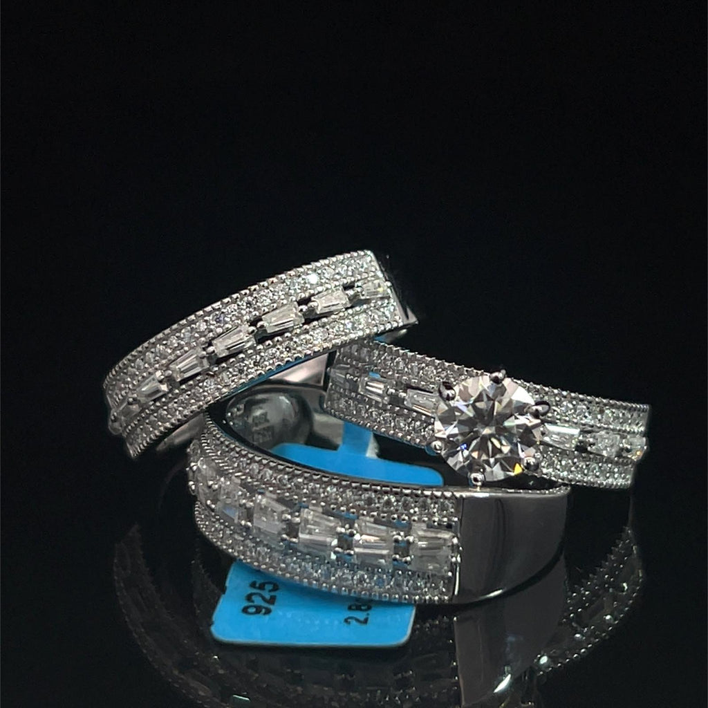 Anillo redondo de 3 piezas