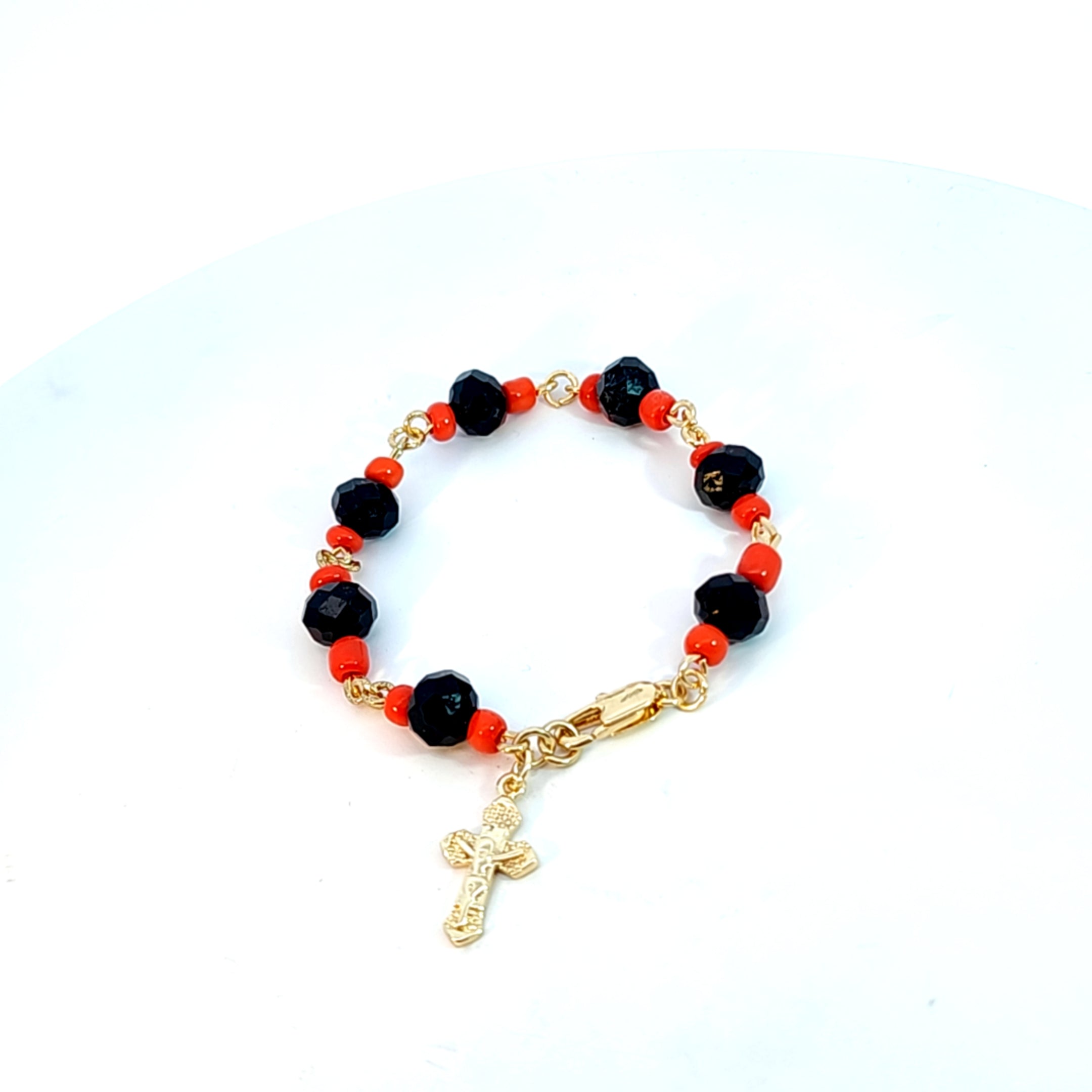 Pulsera cruzada para bebé