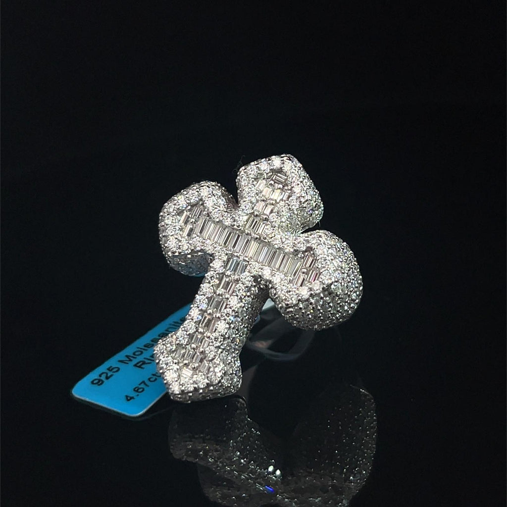 Anillo de cruz de hombre