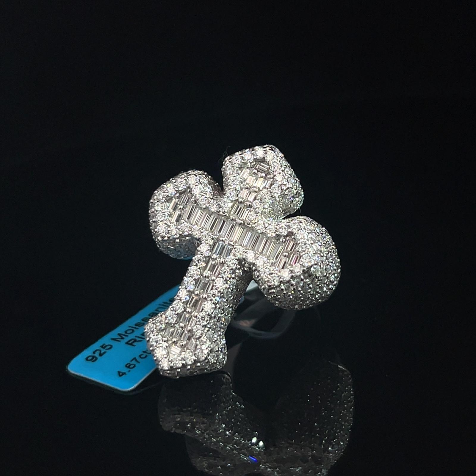 Anillo de cruz de hombre