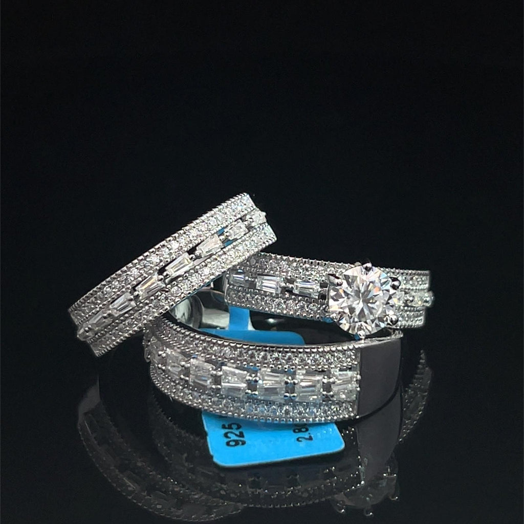 Anillo redondo de 3 piezas