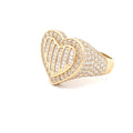 14k Gold Heart Ring