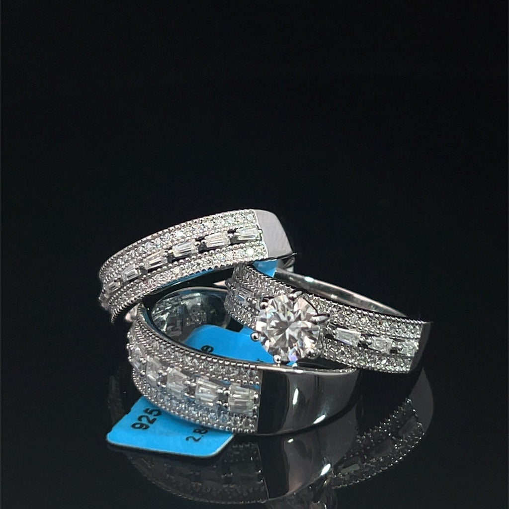 Anillo redondo de 3 piezas