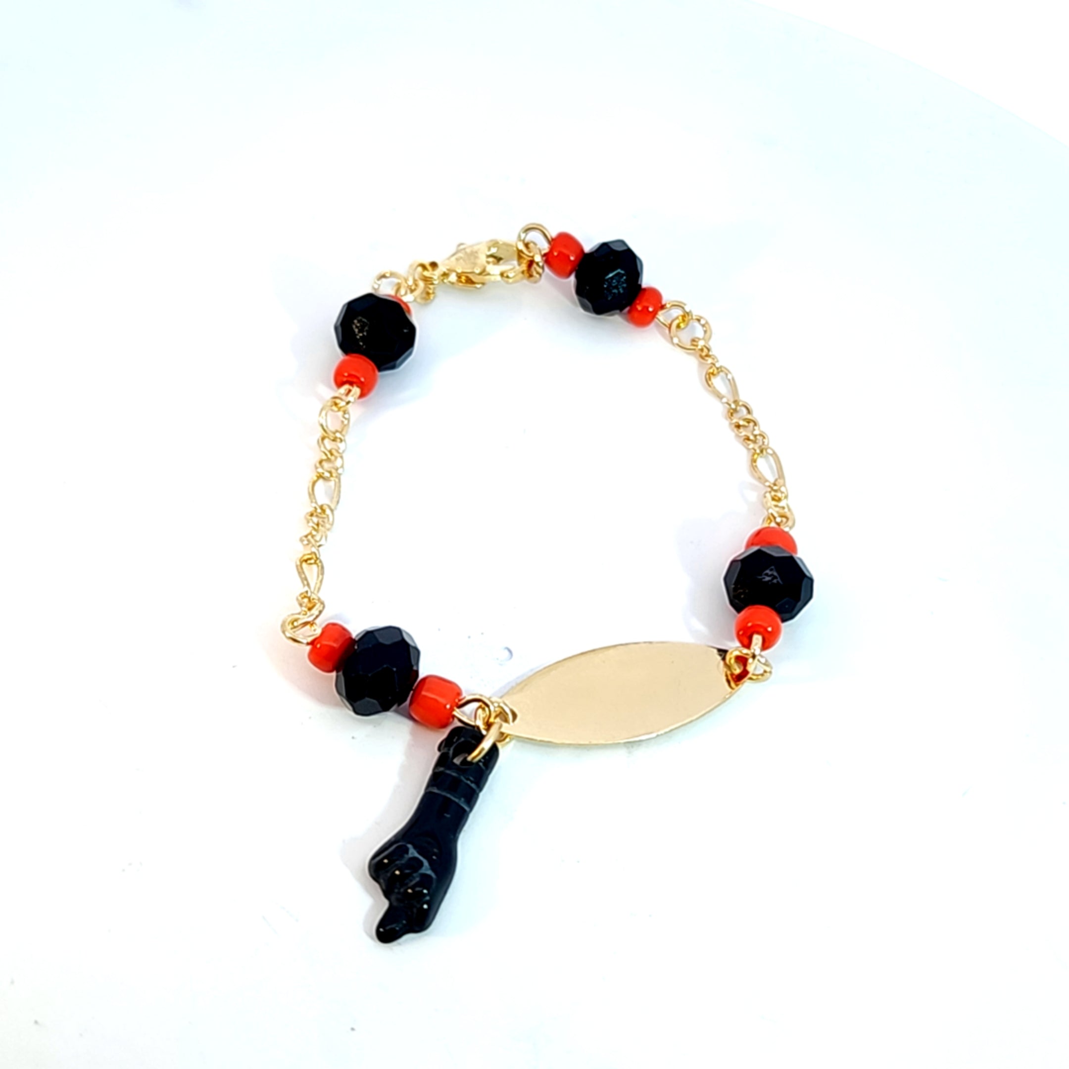 Pulsera de bebé Azabache