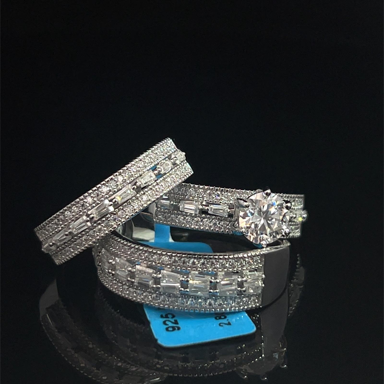 Anillo redondo de 3 piezas