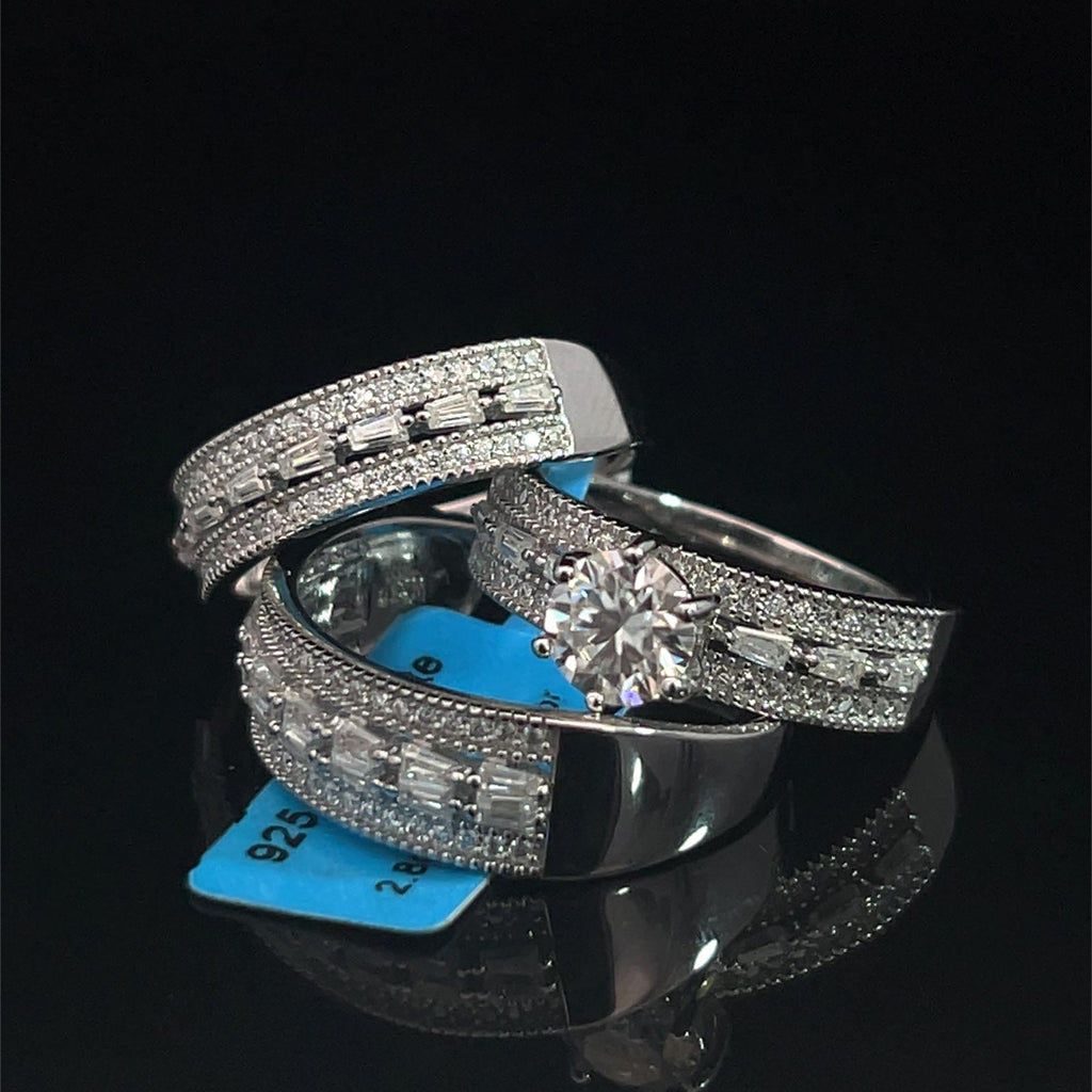 Anillo redondo de 3 piezas