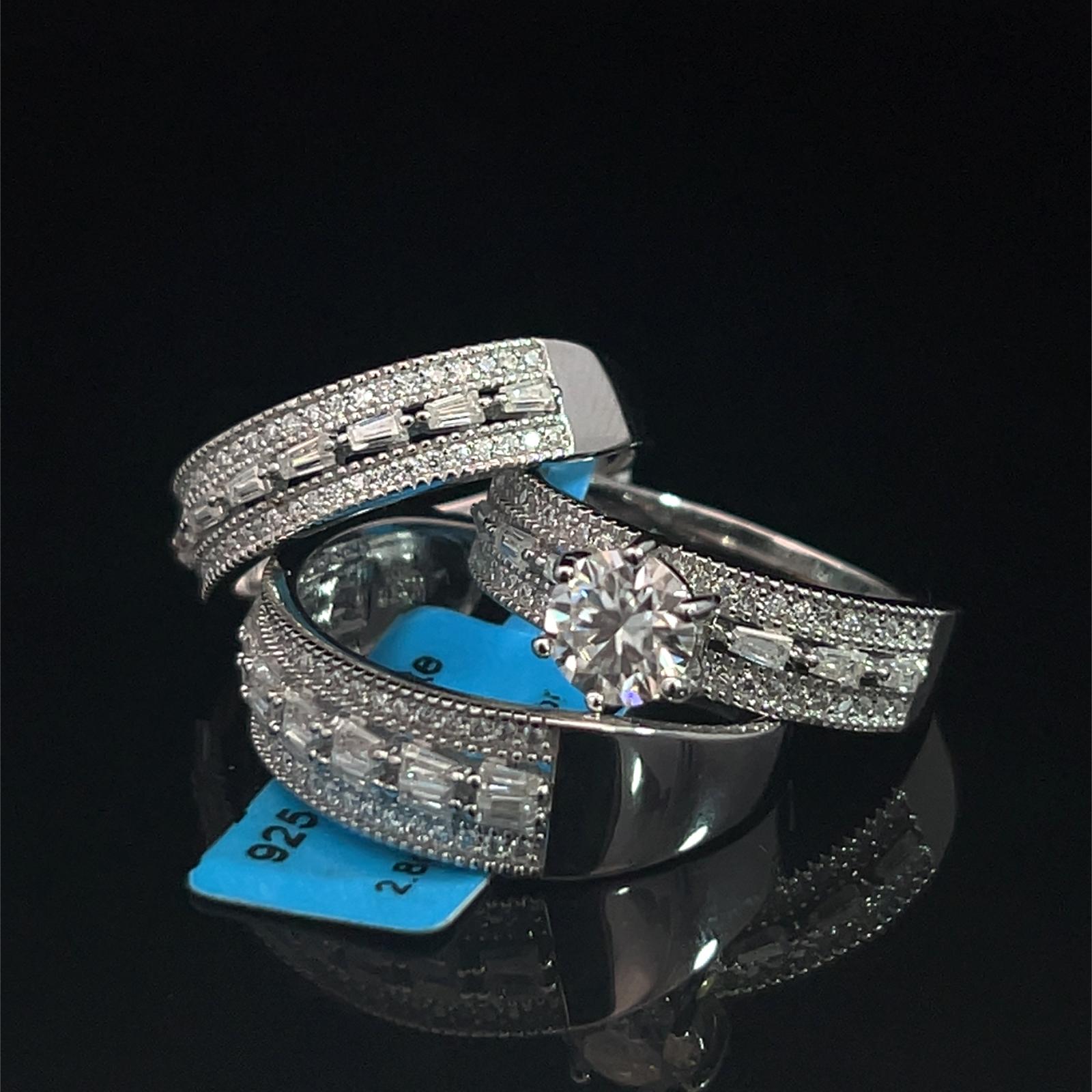 Anillo redondo de 3 piezas