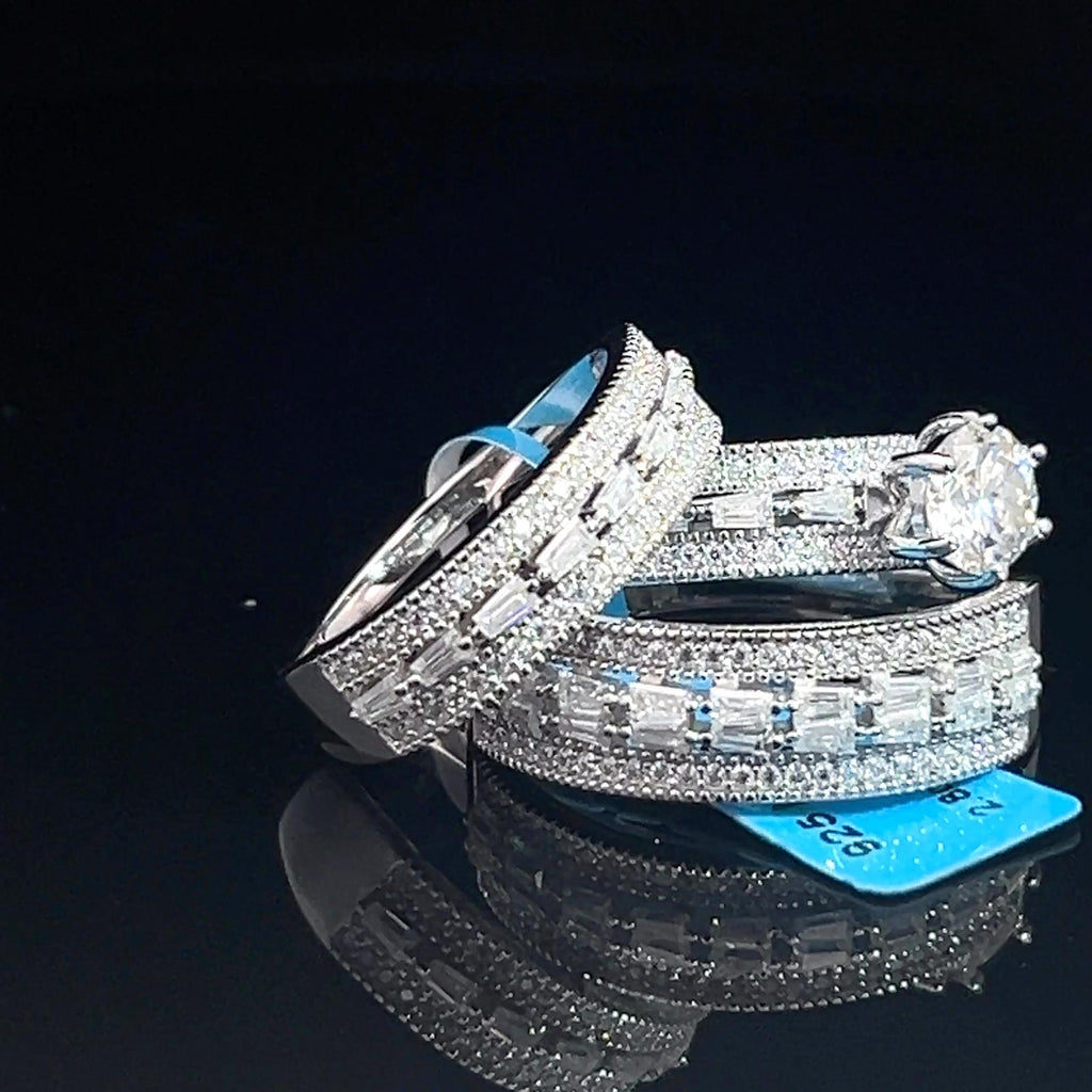 Anillo redondo de 3 piezas